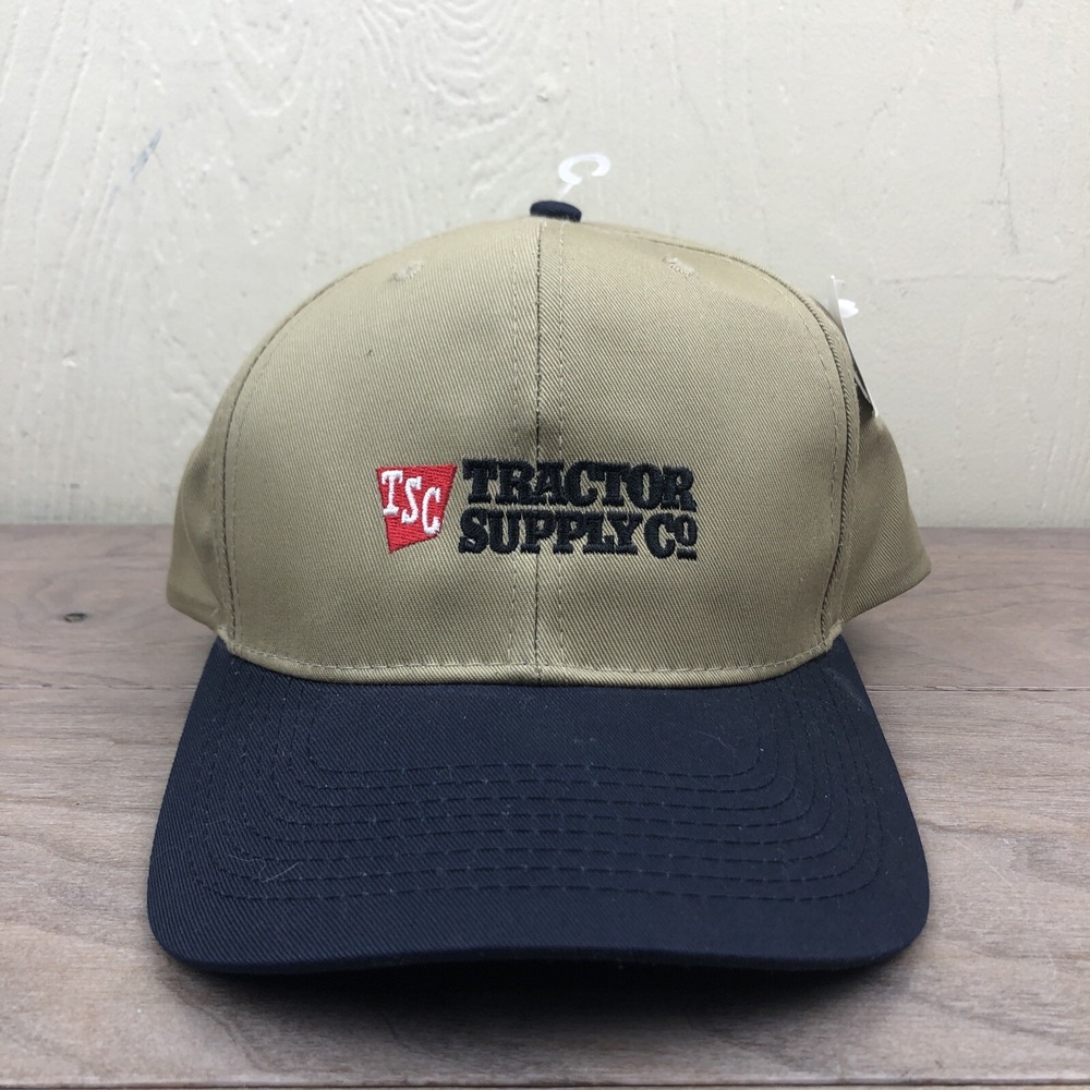 TSC Tractor Supply Co Baseball Cap Hat Mens OS Curved Brim NWOT